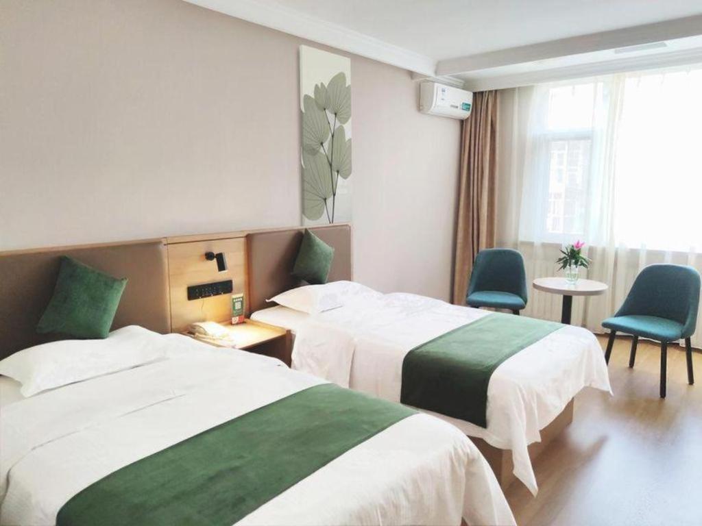Greentree Inn Beijing Daxing Xingye Street Liyuan Business Hotel מראה חיצוני תמונה