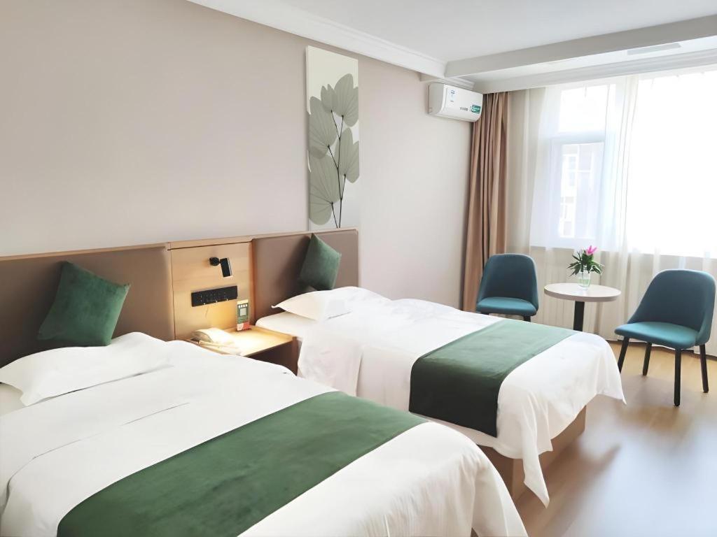 Greentree Inn Beijing Daxing Xingye Street Liyuan Business Hotel מראה חיצוני תמונה