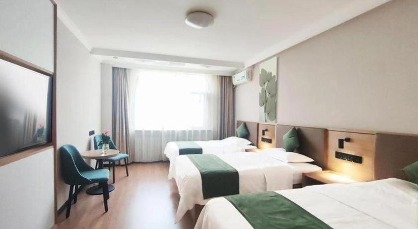 Greentree Inn Beijing Daxing Xingye Street Liyuan Business Hotel מראה חיצוני תמונה